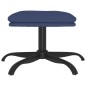 vidaXL Fußhocker Blau 60x60x36 cm Stoff vidaXL Fußhocker Blau 60x60x36 cm Stoff