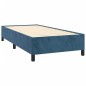 Bettgestell Dunkelblau 90x190 cm Samt Bettgestell Dunkelblau 90x190 cm Samt