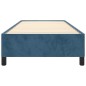 Bettgestell Dunkelblau 90x190 cm Samt Bettgestell Dunkelblau 90x190 cm Samt
