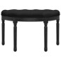vidaXL Sitzbank Schwarz 81,5x41x49 cm Samt vidaXL Sitzbank Schwarz 81,5x41x49 cm Samt
