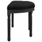 vidaXL Sitzbank Schwarz 81,5x41x49 cm Samt vidaXL Sitzbank Schwarz 81,5x41x49 cm Samt