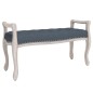 vidaXL Sitzbank Dunkelgrau 110x45x60 cm Samt vidaXL Sitzbank Dunkelgrau 110x45x60 cm Samt