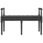 vidaXL Sitzbank Schwarz 110x40x70 cm Samt vidaXL Sitzbank Schwarz 110x40x70 cm Samt
