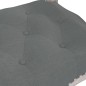 vidaXL Sitzbank Dunkelgrau 110x45x60 cm Stoff vidaXL Sitzbank Dunkelgrau 110x45x60 cm Stoff