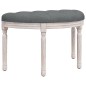 vidaXL Sitzbank Dunkelgrau 81,5x41x49 cm Stoff vidaXL Sitzbank Dunkelgrau 81,5x41x49 cm Stoff