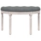 vidaXL Sitzbank Dunkelgrau 81,5x41x49 cm Stoff vidaXL Sitzbank Dunkelgrau 81,5x41x49 cm Stoff