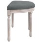 vidaXL Sitzbank Dunkelgrau 81,5x41x49 cm Stoff vidaXL Sitzbank Dunkelgrau 81,5x41x49 cm Stoff