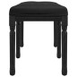 vidaXL Sitzbank Schwarz 110x40x49 cm Samt vidaXL Sitzbank Schwarz 110x40x49 cm Samt