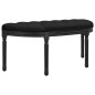 vidaXL Sitzbank Schwarz 110,5x45x49 cm Samt vidaXL Sitzbank Schwarz 110,5x45x49 cm Samt
