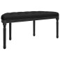 vidaXL Sitzbank Schwarz 110,5x45x49 cm Samt vidaXL Sitzbank Schwarz 110,5x45x49 cm Samt