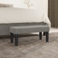 vidaXL Sitzbank Hellgrau 70x30x30 cm Samt vidaXL Sitzbank Hellgrau 70x30x30 cm Samt
