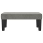 vidaXL Sitzbank Hellgrau 70x30x30 cm Samt vidaXL Sitzbank Hellgrau 70x30x30 cm Samt