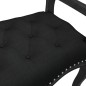 vidaXL Sitzbank Schwarz 80x45x60 cm Samt vidaXL Sitzbank Schwarz 80x45x60 cm Samt