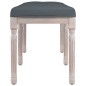 vidaXL Sitzbank Dunkelgrau 110x40x49 cm Samt vidaXL Sitzbank Dunkelgrau 110x40x49 cm Samt