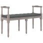 vidaXL Sitzbank Dunkelgrau 110x40x70 cm Stoff vidaXL Sitzbank Dunkelgrau 110x40x70 cm Stoff