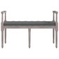 vidaXL Sitzbank Dunkelgrau 110x40x70 cm Stoff vidaXL Sitzbank Dunkelgrau 110x40x70 cm Stoff