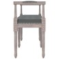 vidaXL Sitzbank Dunkelgrau 110x40x70 cm Stoff vidaXL Sitzbank Dunkelgrau 110x40x70 cm Stoff