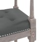 vidaXL Sitzbank Dunkelgrau 110x40x70 cm Stoff vidaXL Sitzbank Dunkelgrau 110x40x70 cm Stoff