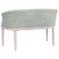 vidaXL Sitzbank Hellgrau 98x56x69 cm Samt vidaXL Sitzbank Hellgrau 98x56x69 cm Samt
