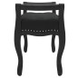 vidaXL Sitzbank Schwarz 110x45x60 cm Samt vidaXL Sitzbank Schwarz 110x45x60 cm Samt