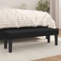 vidaXL Sitzbank Schwarz 100x30x30 cm Stoff vidaXL Sitzbank Schwarz 100x30x30 cm Stoff