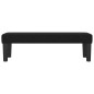 vidaXL Sitzbank Schwarz 100x30x30 cm Stoff vidaXL Sitzbank Schwarz 100x30x30 cm Stoff