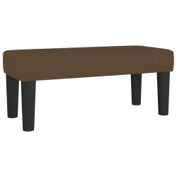 vidaXL Sitzbank Dunkelbraun 70x30x30 cm Stoff