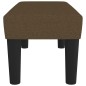 vidaXL Sitzbank Dunkelbraun 70x30x30 cm Stoff vidaXL Sitzbank Dunkelbraun 70x30x30 cm Stoff