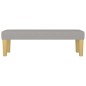 vidaXL Sitzbank Hellgrau 100x30x30 cm Stoff vidaXL Sitzbank Hellgrau 100x30x30 cm Stoff
