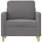 vidaXL Sessel Hellgrau 60 cm Stoff vidaXL Sessel Hellgrau 60 cm Stoff