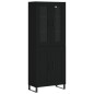 Highboard Schwarz 69,5x34x180 cm Holzwerkstoff Highboard Schwarz 69,5x34x180 cm Holzwerkstoff