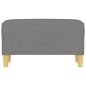 vidaXL Sitzbank Dunkelgrau 70x35x41 cm Stoff vidaXL Sitzbank Dunkelgrau 70x35x41 cm Stoff
