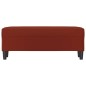vidaXL Sitzbank Weinrot 100x35x41 cm Kunstleder vidaXL Sitzbank Weinrot 100x35x41 cm Kunstleder