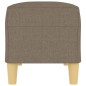 vidaXL Sitzbank Taupe 100x35x41 cm Stoff vidaXL Sitzbank Taupe 100x35x41 cm Stoff
