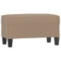 vidaXL Sitzbank Cappuccino-Braun 70x35x41 cm Kunstleder vidaXL Sitzbank Cappuccino-Braun 70x35x41 cm Kunstleder