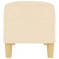 vidaXL Sitzbank Creme 100x35x41 cm Stoff vidaXL Sitzbank Creme 100x35x41 cm Stoff