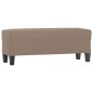 vidaXL Sitzbank Taupe 100x35x41 cm Mikrofasergewebe vidaXL Sitzbank Taupe 100x35x41 cm Mikrofasergewebe