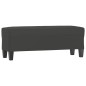 vidaXL Sitzbank Dunkelgrau 100x35x41 cm Mikrofasergewebe vidaXL Sitzbank Dunkelgrau 100x35x41 cm Mikrofasergewebe