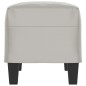 vidaXL Sitzbank Hellgrau 70x35x41 cm Mikrofasergewebe vidaXL Sitzbank Hellgrau 70x35x41 cm Mikrofasergewebe
