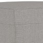 vidaXL Sitzbank Hellgrau 100x35x41 cm Stoff vidaXL Sitzbank Hellgrau 100x35x41 cm Stoff