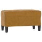 vidaXL Sitzbank Braun 70x35x41 cm Samt vidaXL Sitzbank Braun 70x35x41 cm Samt
