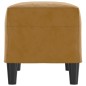 vidaXL Sitzbank Braun 70x35x41 cm Samt vidaXL Sitzbank Braun 70x35x41 cm Samt