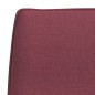 vidaXL Sitzbank Weinrot 100x75x76 cm Stoff vidaXL Sitzbank Weinrot 100x75x76 cm Stoff