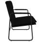 vidaXL Sitzbank Schwarz 100x64x80 cm Stoff vidaXL Sitzbank Schwarz 100x64x80 cm Stoff