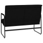 vidaXL Sitzbank Schwarz 100x64x80 cm Stoff vidaXL Sitzbank Schwarz 100x64x80 cm Stoff