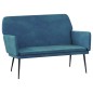 vidaXL Sitzbank Blau 108x79x79 cm Samt vidaXL Sitzbank Blau 108x79x79 cm Samt