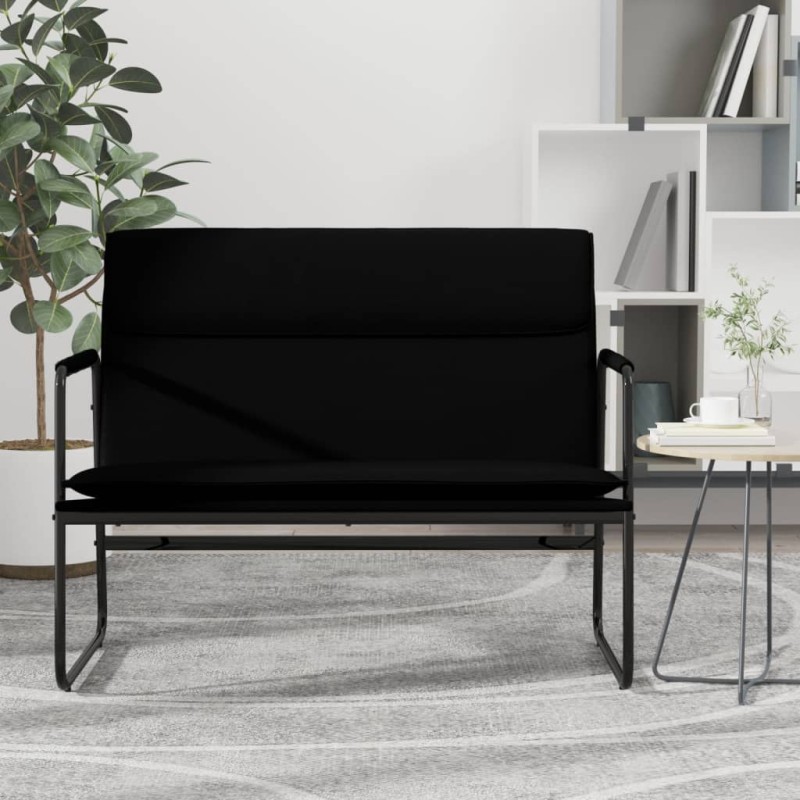 vidaXL Sitzbank Schwarz 100x64x80 cm Kunstleder vidaXL Sitzbank Schwarz 100x64x80 cm Kunstleder
