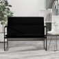 vidaXL Sitzbank Schwarz 100x64x80 cm Kunstleder vidaXL Sitzbank Schwarz 100x64x80 cm Kunstleder