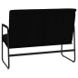 vidaXL Sitzbank Schwarz 100x64x80 cm Kunstleder vidaXL Sitzbank Schwarz 100x64x80 cm Kunstleder