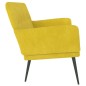 vidaXL Sitzbank Gelb 108x79x79 cm Samt vidaXL Sitzbank Gelb 108x79x79 cm Samt